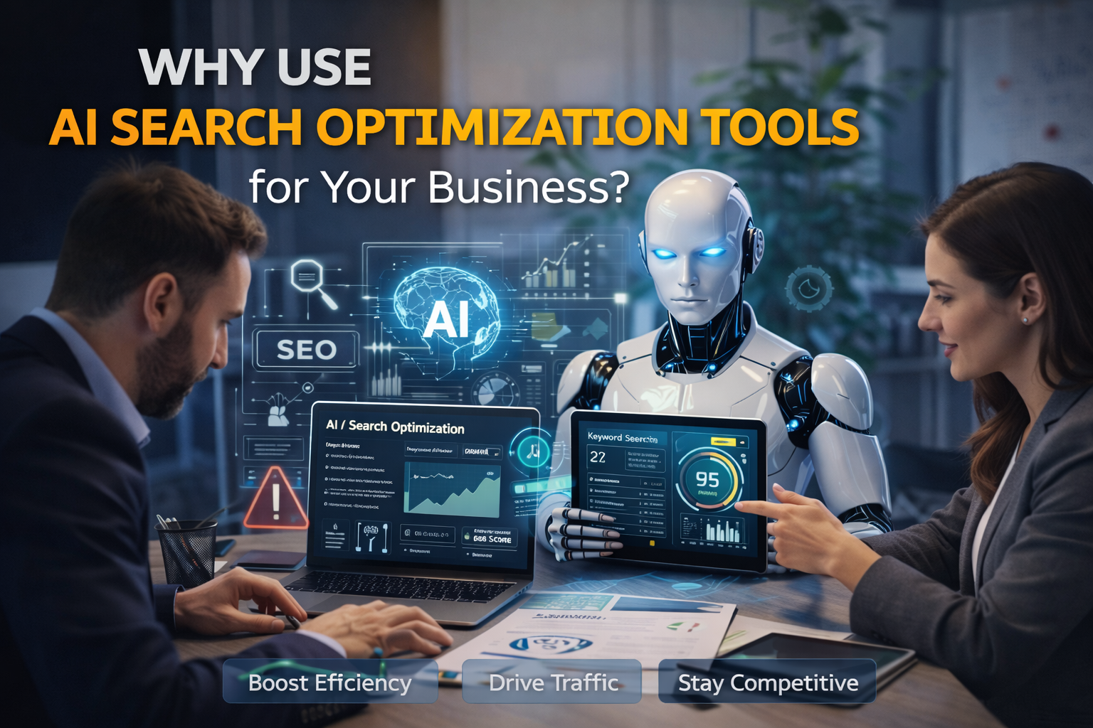 Why use AI search optimization tools for your business concept